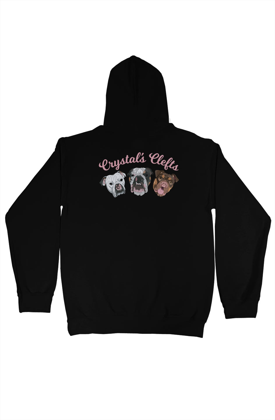 Colorful Agatha the Rescue Cleft Mascot Hoodie